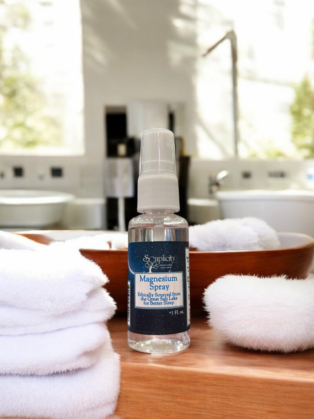 Magnesium Oil Spray - Natural Sleep Aid & Muscle Recovery, 1 oz