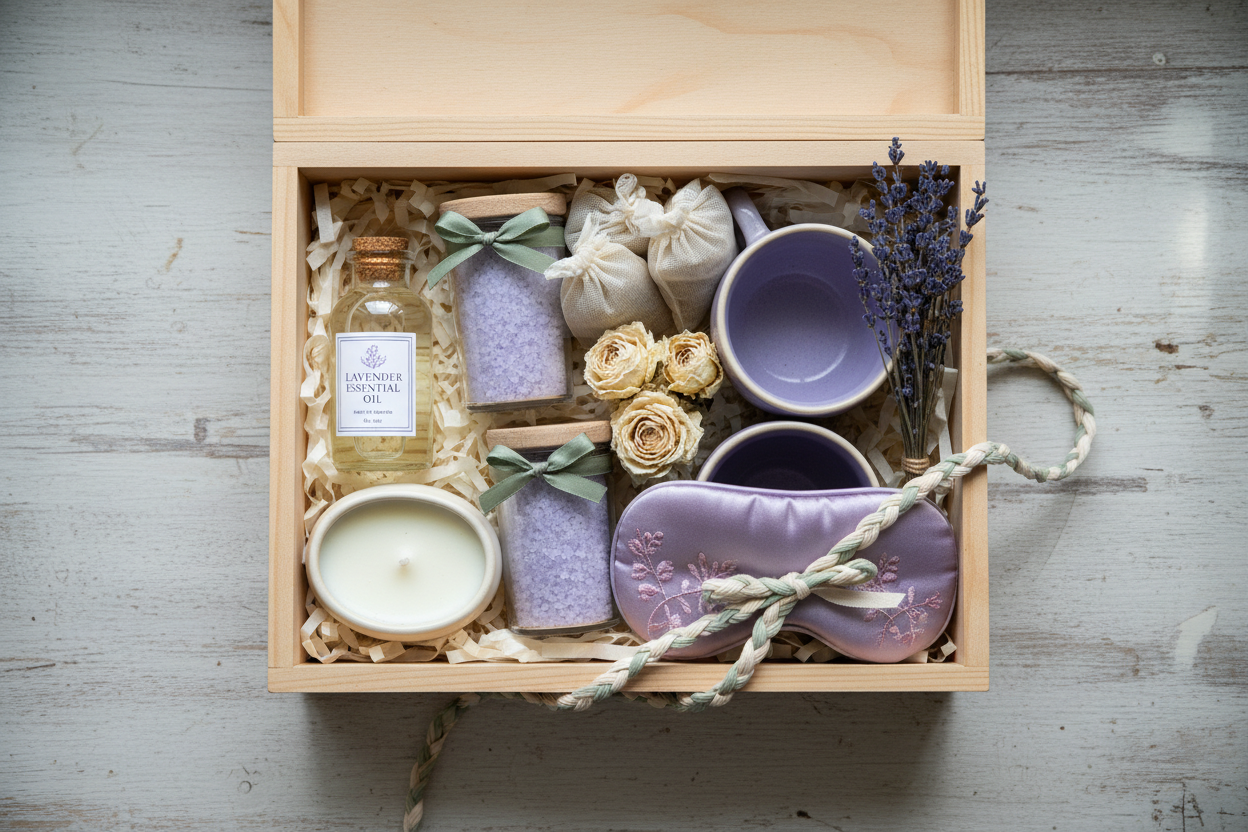 Gift box of relaxing 